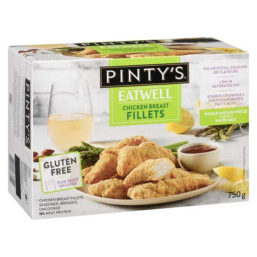 PINTYS GF CHICKEN BREAST FILLE 750 g