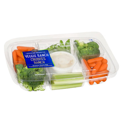 VEGGIE TRAY WITH RANCH DIP 708 g