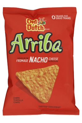 Old Dutch Arriba Nacho Cheese Chips, 1 ct