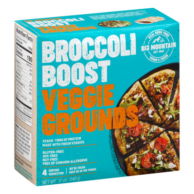 Big Mountain Broccoli Boost Veggie Grounds, 4 grounds