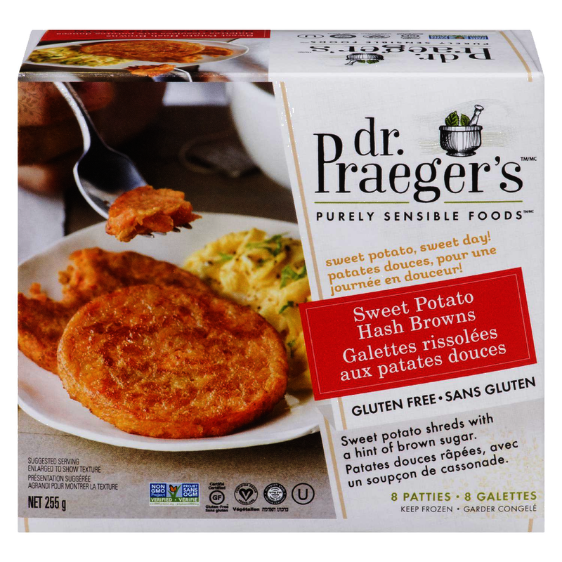 Dr. Praeger's Sweet Potato Hash Browns, 255 g
