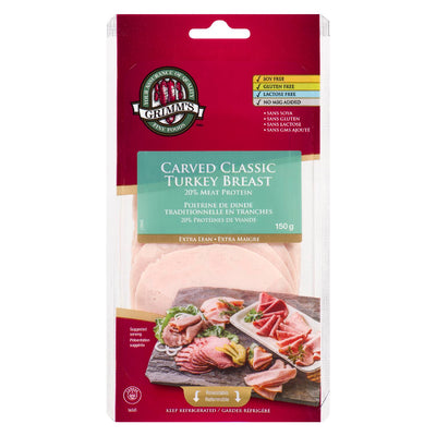 GRIMM'S Curved Classic Turkey Breast 150g