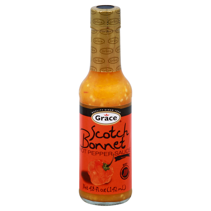 Grace Scotch Bonnet Hot Pepper Sauce, 142 mL