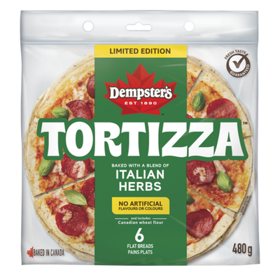 DEMPSTERS TORTIZZAS ITALIAN HE 6 ea