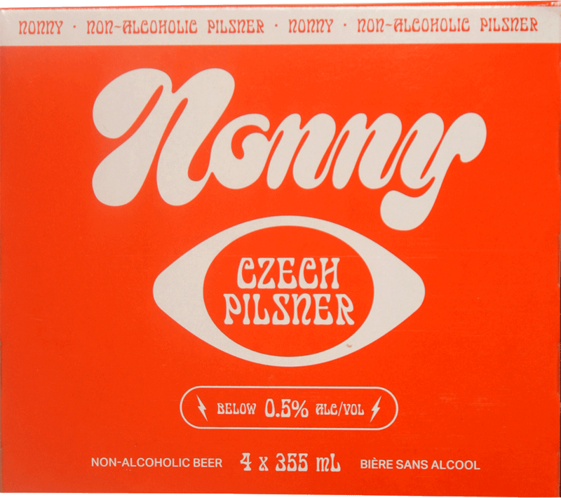 Nonny Non Alcoholic Beer, 355 ml, 4 ct
