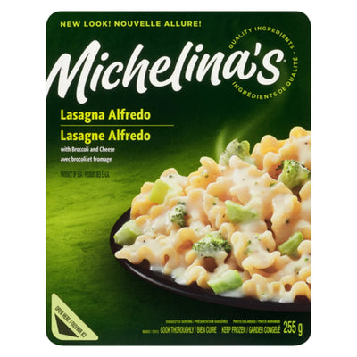 MICHELINA'S Lasagna Alfredo with Broccoli and Cheese 255g