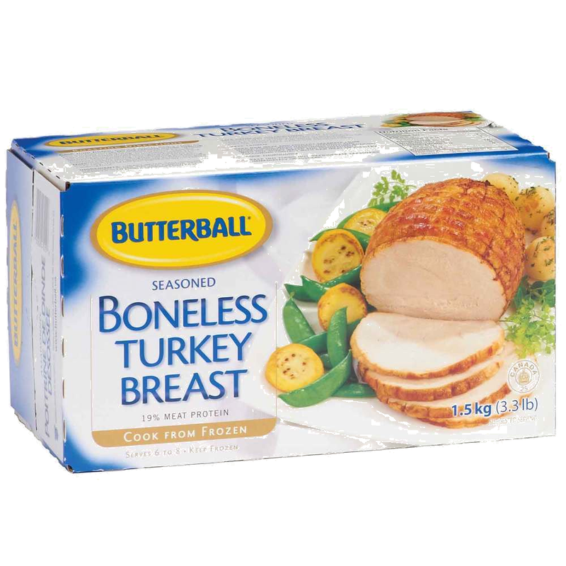 Butterball Seasoned Boneless Turkey Breast, 1.5 kg