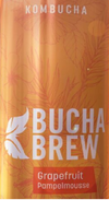 BUCHA BREW GRAPEFRUIT 355mL