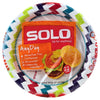 Solo 10 Heavy Duty Paper Plates, Assorted Patterns - 22 pack