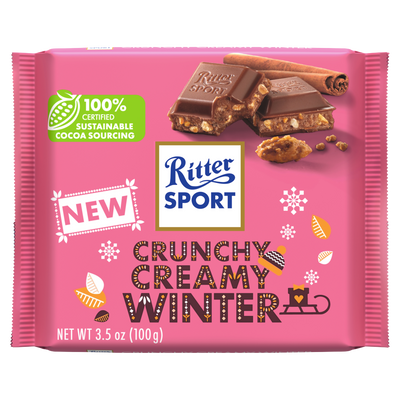 RITTER SPORT CRUNCHY WINTER CR 100 G