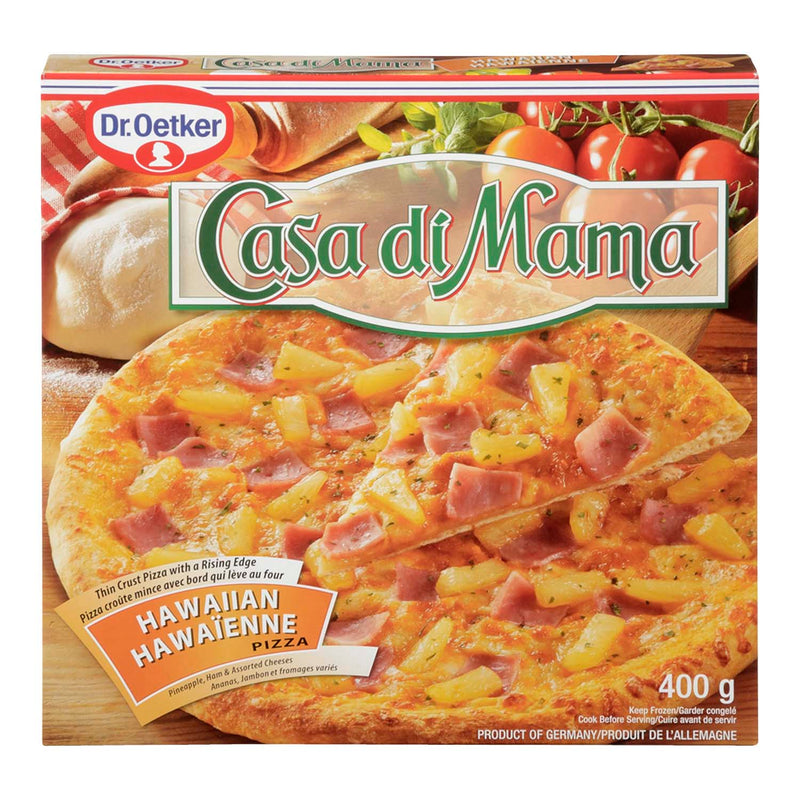CASA DI MAMA Frozen Hawaiian Pizza 400g