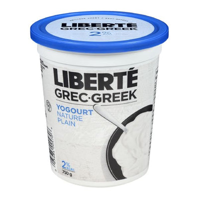 Liberte Plain Greek Yogurt, 750 g