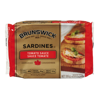 BRUNSWICK Sardines Tomato Sauce 106g