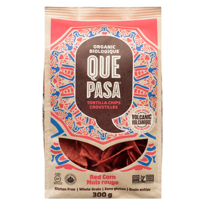 QUE PASA Red Corn Tortilla Chips 300g