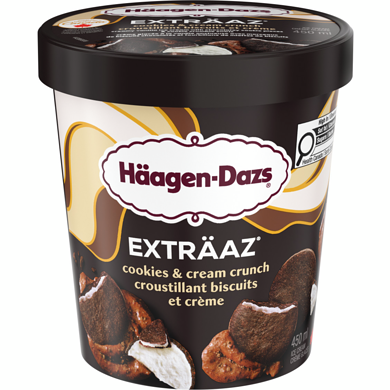HAAGEN-DAZSCOOKIES & CREAM CRU 450 ml