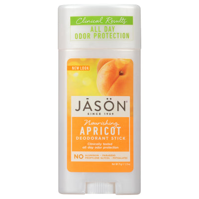 Jason Nourishing Apricot Deodorant Stick, 71 g