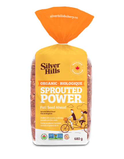 Silver Hills Organic Sprouted Power Wheat Bread, 680 g