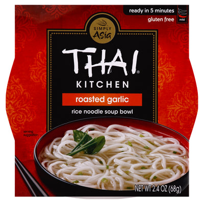 THAI KITCHEN Roasted Garlic Rice Noodle Soup Bowl 68g