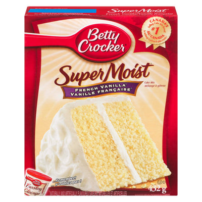 BETTY CROCKER Super Moist French Vanilla 432g