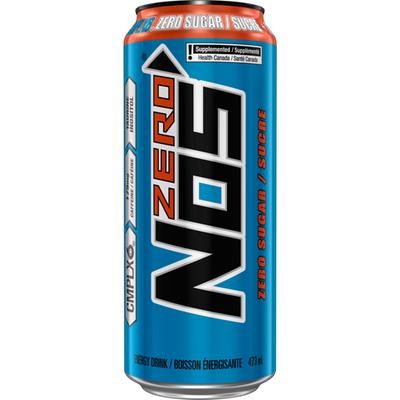 Nos Zero Sugar Energy Drink, 473 ml