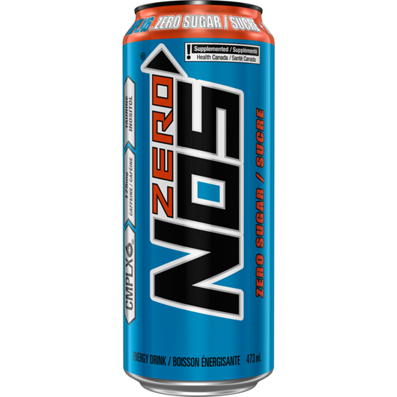 Nos Zero Sugar Energy Drink, 473 ml