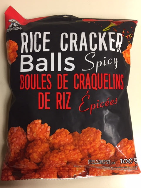 WANT-WANT Spicy Rice Cracker Balls 100g