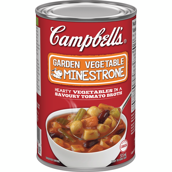 Campell's Garden Minestrone Soup, 515 mL