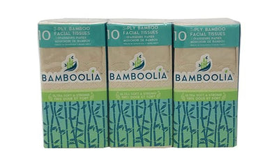 Bamboolia 3 Ply Facial Tissues, 3 ct