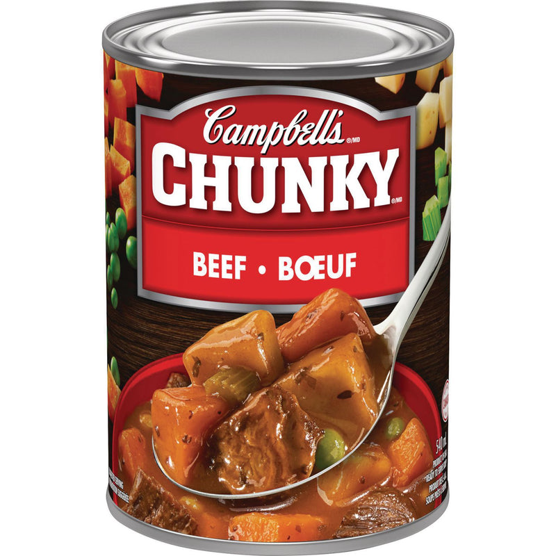 Campbell's Chunky Beef Soup, 540 mL