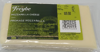 FREYBE Mozzarella Cheese