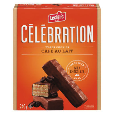 Célébration Café Au Lait Wafer Cookies, 240 g