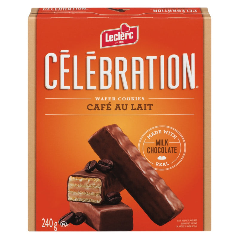 Célébration Café Au Lait Wafer Cookies, 240 g
