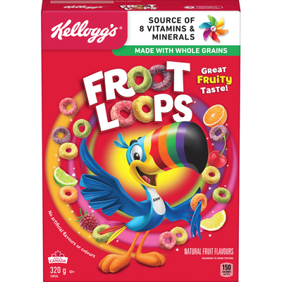 KELLOGGS FROOT LOOPS 320 G