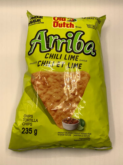 OLD DUTCH ARRIBA Chili & Lime 245g