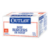 Outlaw Beef Burgers, 113 g, 16 ct