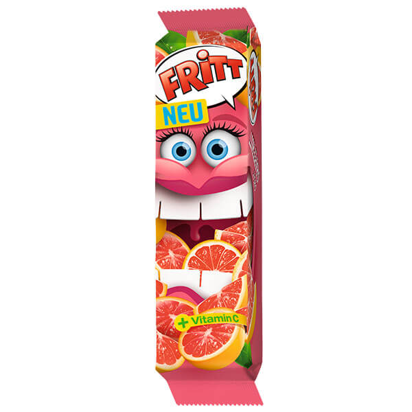 Fritt Grape Fruit Chewy Candy Strip, 70 g