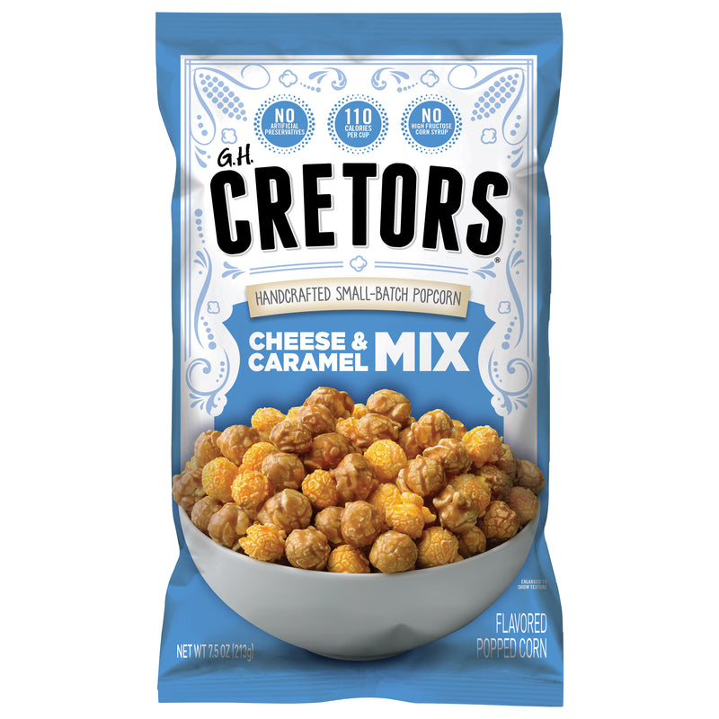 Cretors Cheese & Caramel Mix Popcorn, 213 g