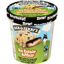 BEN & JERRY'S AN ECLAIR AFFAIR 500 ml
