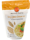 WESTERN FAMILY Long Grain Brown Rice 907g