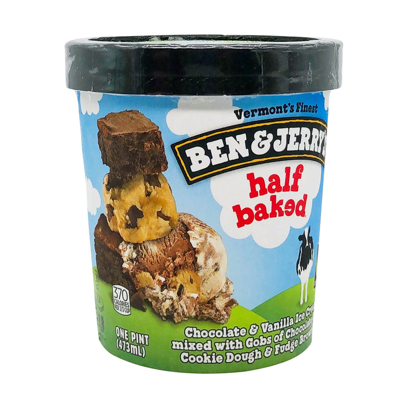 Ben & Jerry's Half Baked Ice Cream, 473 mL