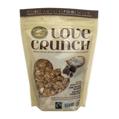 NATURE'S PATH Organic Love Crunch Dark Chocolate Macaroon 325g
