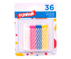FUNFAIR Birthday Candles 36 Pack