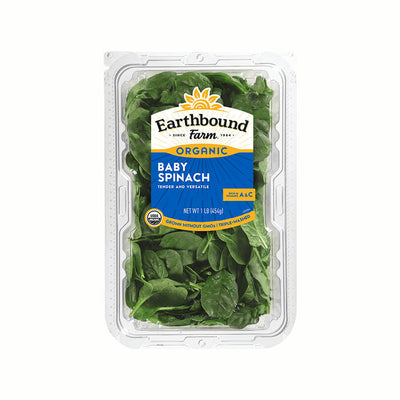 Earthbound Farm Organic Baby Spinach, 454 g