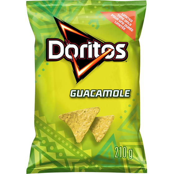 Doritos Guacamole Chips, 210 g