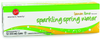 WESTERN FAMILY Sparkling Spring Water Lemon Lime 355ml 12 Pack