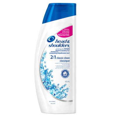 HEAD & SHOULDERS 2 in 1 Classic Clean Dandruff Shampoo 420ml