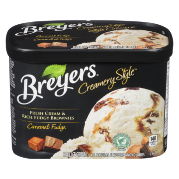BREYERS Caramel Fudge Ice Cream 1.41 l
