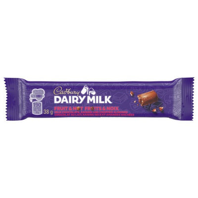 CADBURY FRUIT AND NUT 38 G