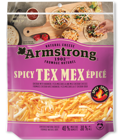 ARMSTRONG Spicy Tex Mex Flavor Shredded Cheese