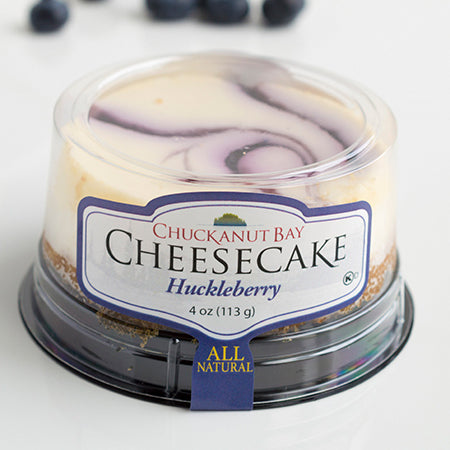 Chuckanut Bay Huckleberry Cheesecake, 113 g